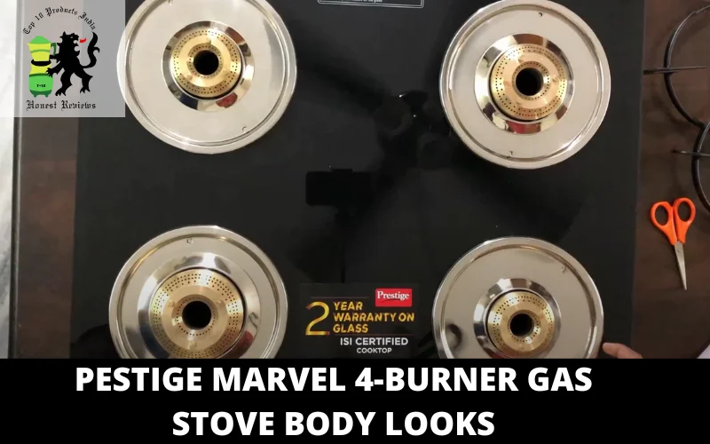 Prestige Marvel 4-burner gas stove BODY LOOKS