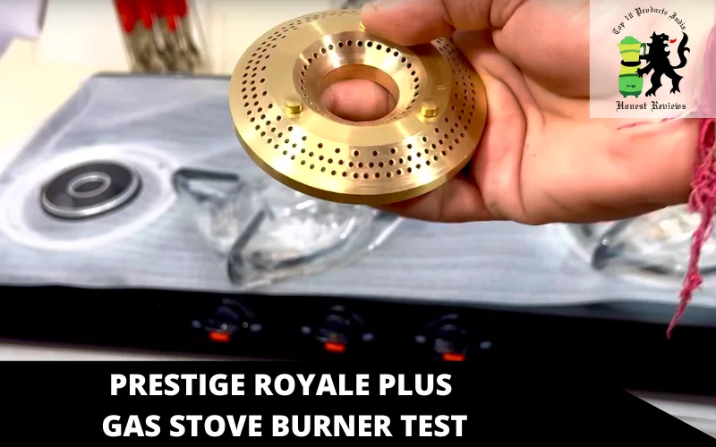 Prestige Royale Plus Gas Stove burner test