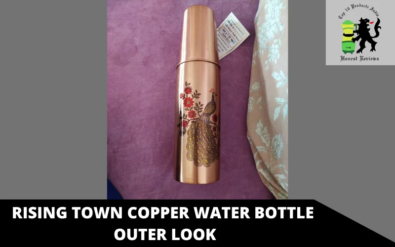 Rising Town Copper Water Bottle outer look