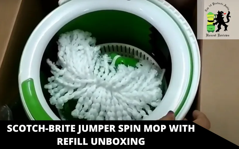 Scotch-Brite Jumper Spin Mop with Refill unboxing