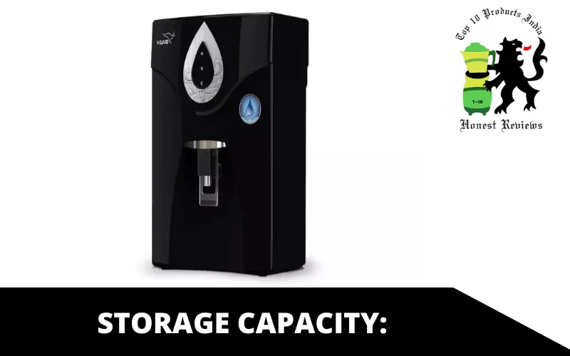 Storage Capacity