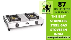 Read more about the article The Best Stainless Steel Gas Stoves in India – 12 Top Choices