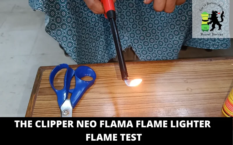 The Clipper Neo Flama Flame Lighter flame test