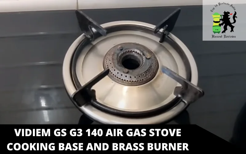 Vidiem GS G3 140 Air gas stove cooking base and brass burner