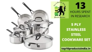 5 Ply Stainless Steel Cookware Set in India Reviews & Guide