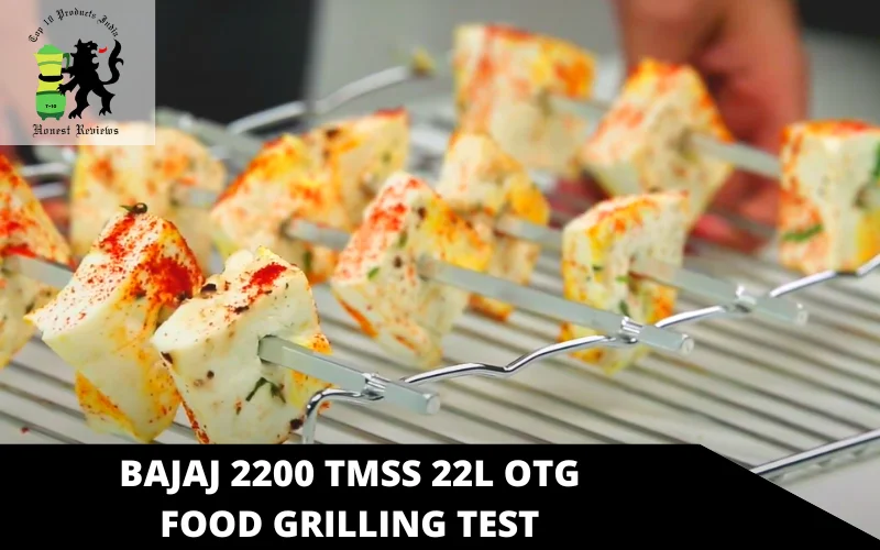 Bajaj 2200 TMSS 22L OTG food grilling test