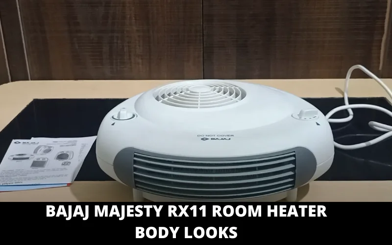 Bajaj Majesty RX11 Room Heater body looks