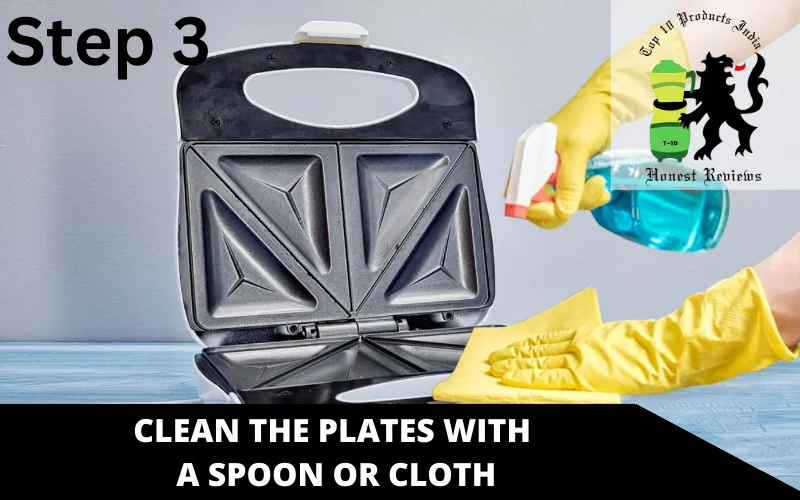 Clean the Plates With a Spoon or Cloth