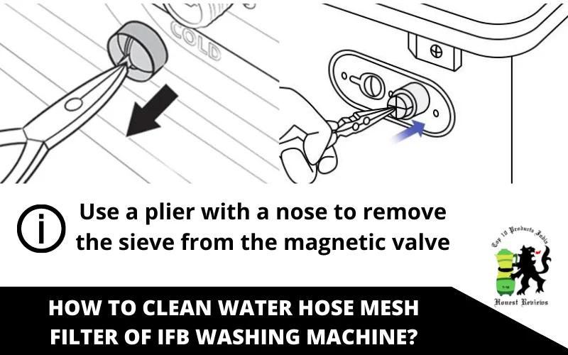 How to Clean Water Hose Mesh Filter of IFB Washing Machine_