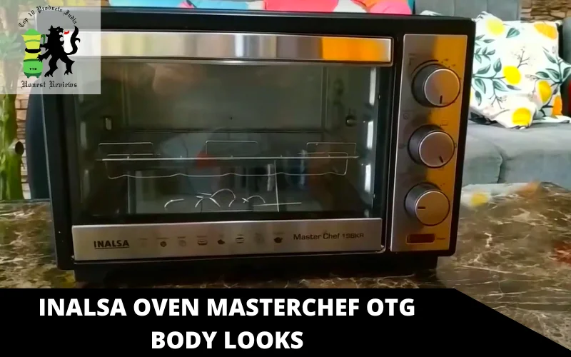 Inalsa Oven Masterchef OTG body looks