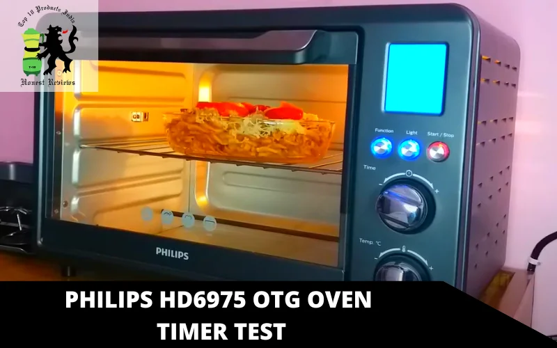 Philips HD6975 OTG Oven timer test