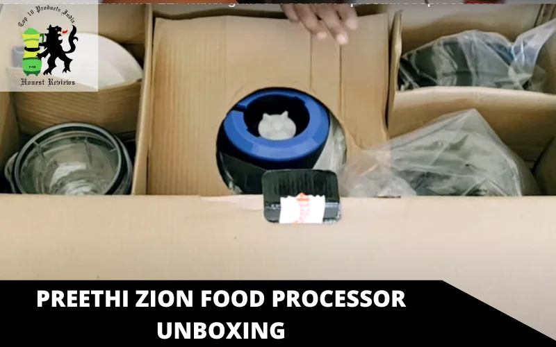 Preethi Zion Food Processor unboxing