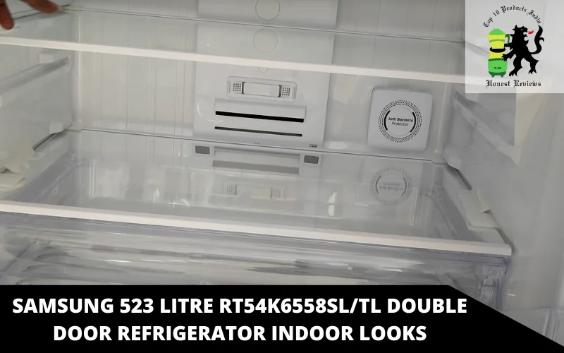 Samsung 523 Litre RT54K6558SL_TL Double Door Refrigerator indoor looks
