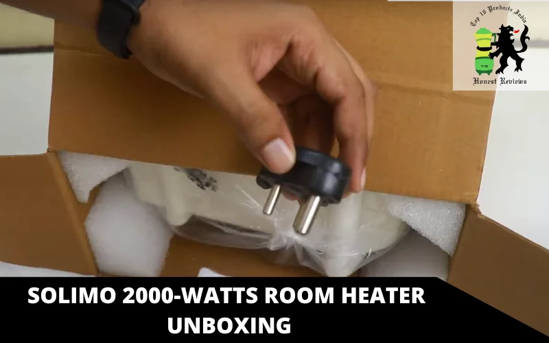 Solimo 2000-Watts Room Heater unboxing