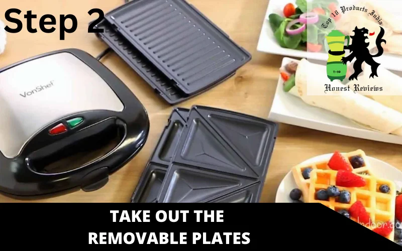 Take Out the Removable Plates