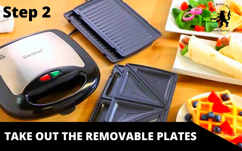 Take Out the Removable Plates