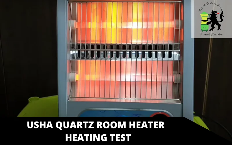 USHA Quartz Room Heater heating test