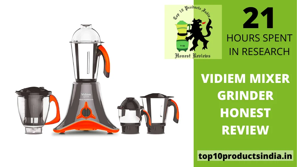You are currently viewing Vidiem Mixer Grinder Honest Review [Here Are The Testing Results]