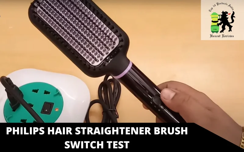 Philips Hair Straightener Brush Switch Test