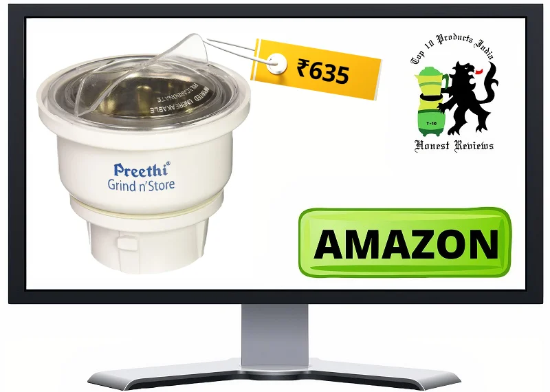 Preethi MGA-502 0.4-Litre Grind and Store Jar