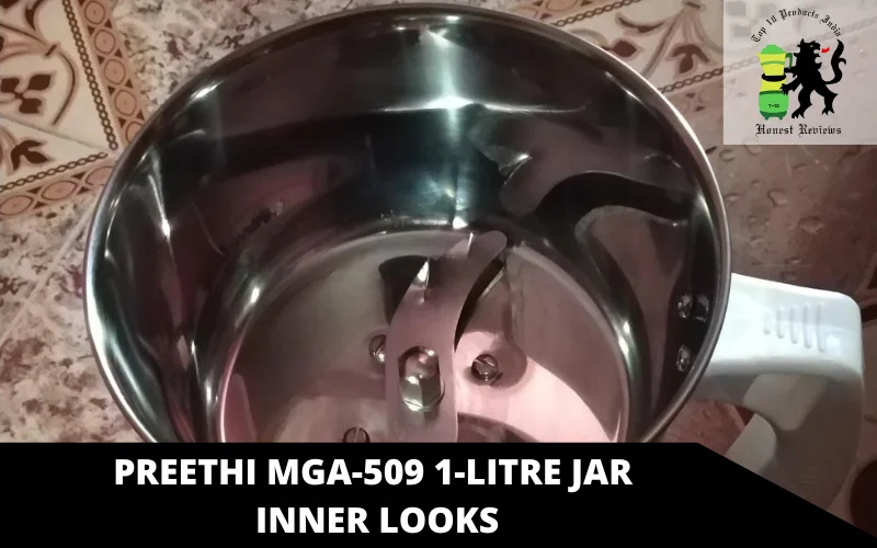 Preethi MGA-509 1-Litre Jar INNER LOOKS