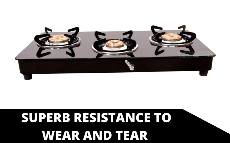 Superb resistance to wear and tear 