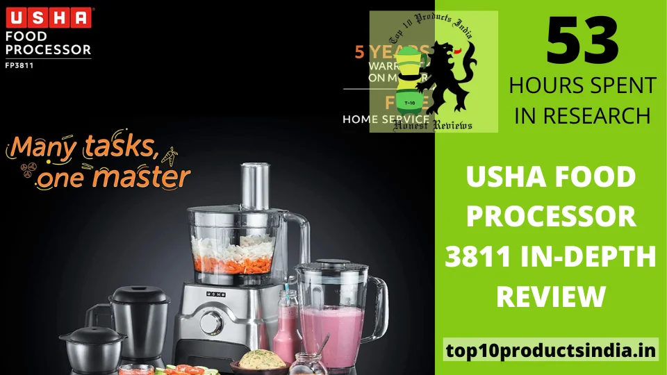 Usha Food Processor 3811 Review & Using Guide