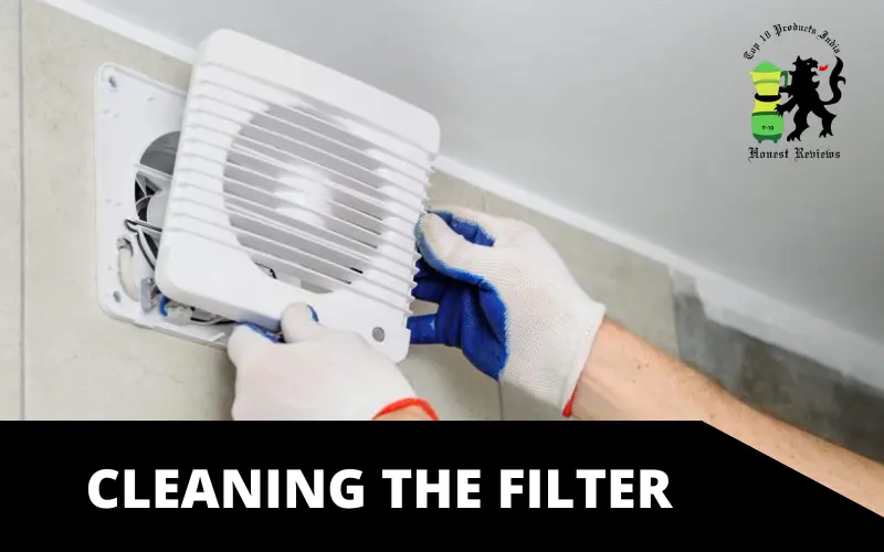 Cleaning the filter