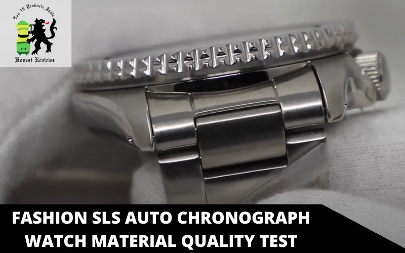 Fashion SLS Auto Chronograph Watch material quality test