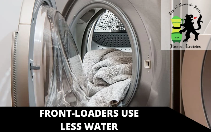 Front-loaders use less water