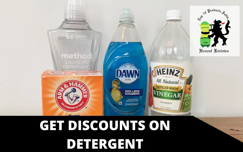 Get Discounts on Detergent