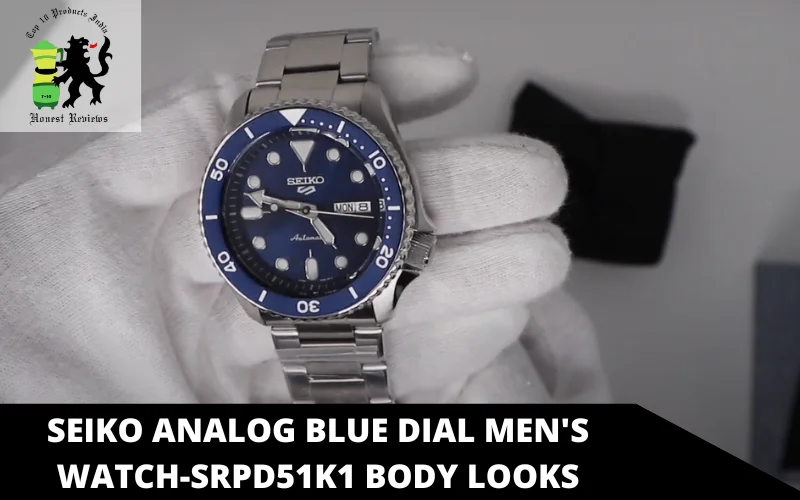 Seiko Analog Blue Dial Men's Watch-SRPD51K1 body looks