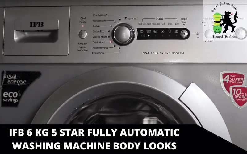 IFB 6 Kg 5 Star Fully Automatic Washing Machine body look