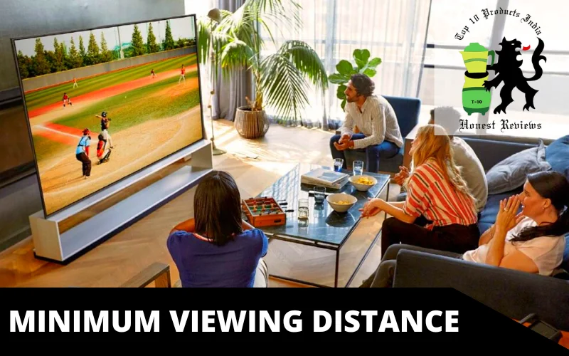 Minimum viewing distance