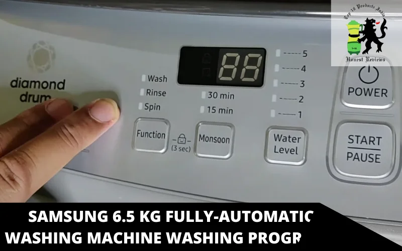 Samsung 6.5 kg Fully-Automatic Washing Machine washing programs