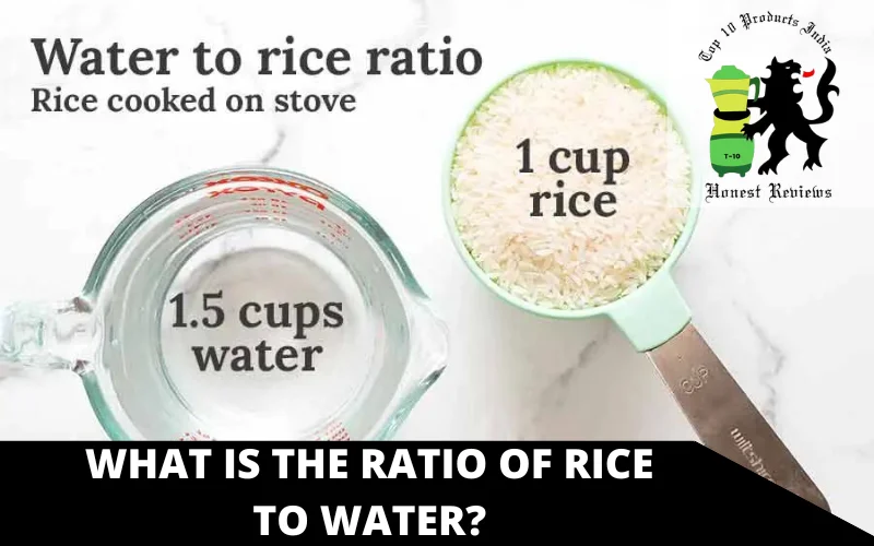 What is the ratio of Rice to Water