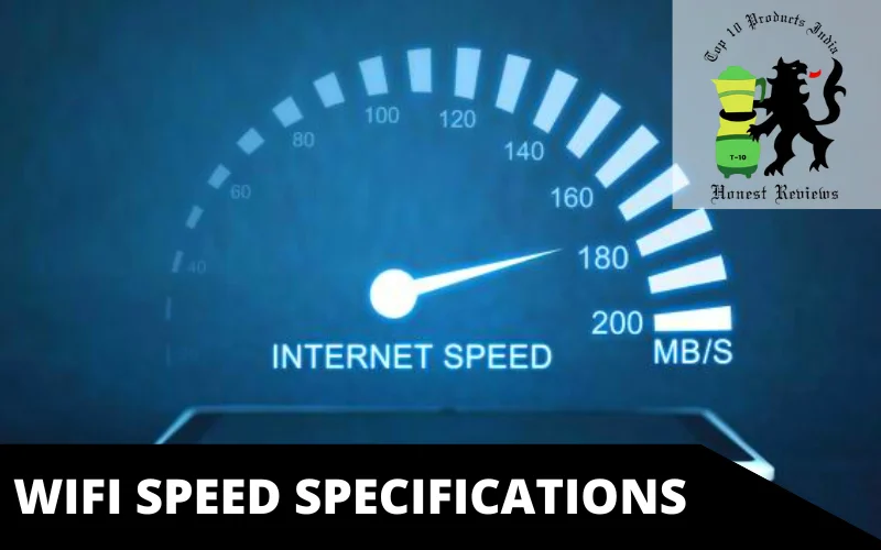 Wifi speed specifications