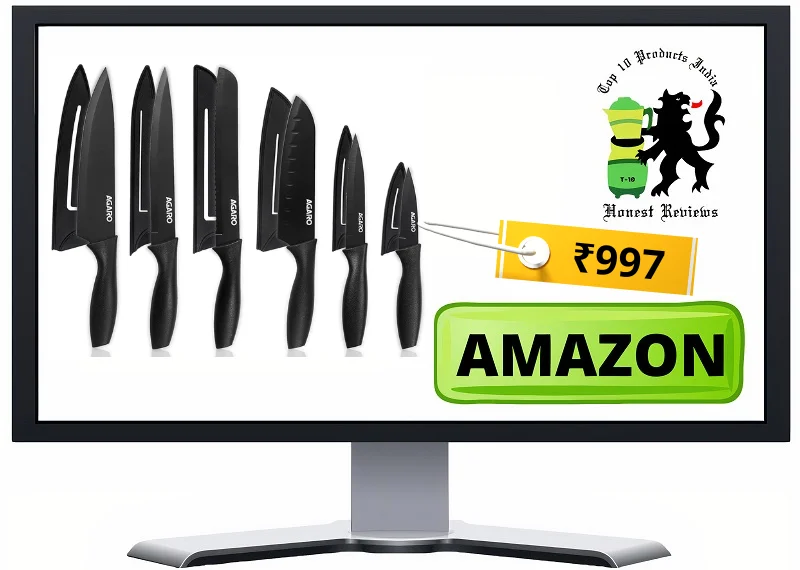 AGARO Royal 6 Pcs Kitchen Knife Set