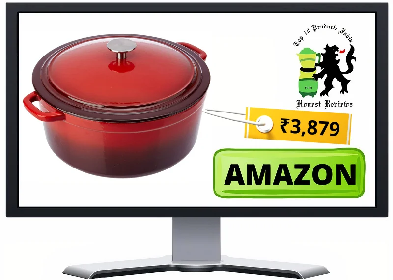 Amazon Brand Solimo Cast Iron Dutch Oven