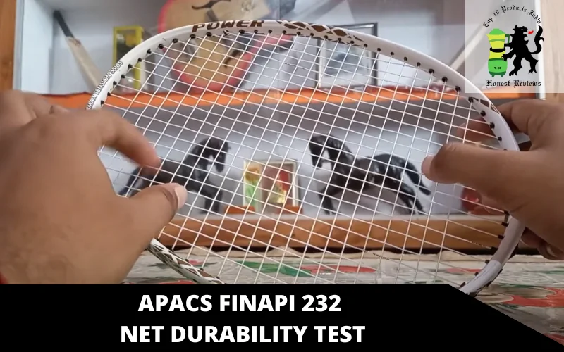 Apacs FINAPI 232 net durability test