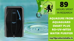 Aquasure from Aquaguard Smart Plus RO+UV+MTDS Water Purifier Review