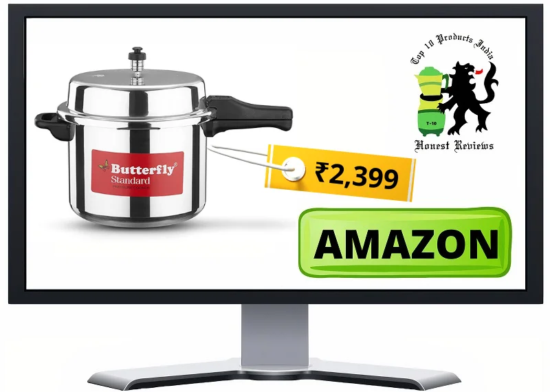 Butterfly Standard Aluminium Pressure Cooker