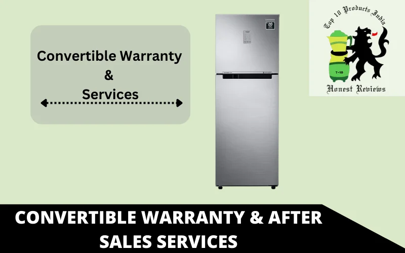 CONVERTIBLE WARRANTY & AFTER SALES SERVICES