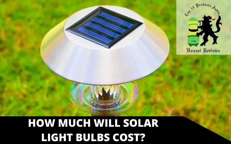 How much will solar light bulbs cost