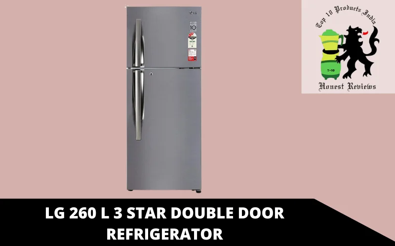 LG 260 L 3 Star Double Door Refrigerator