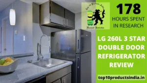 Read more about the article LG 260L 3 Star Double Door Refrigerator Review