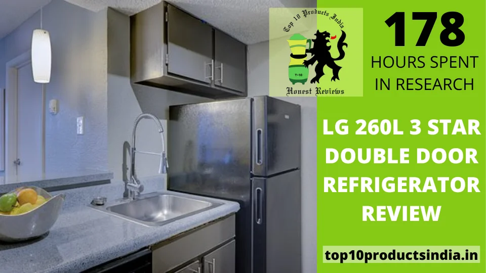 You are currently viewing LG 260L 3 Star Double Door Refrigerator Review