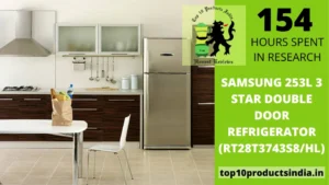 Read more about the article Samsung 253L 3 Star Double Door Refrigerator (RT28T3743S8/HL) Review