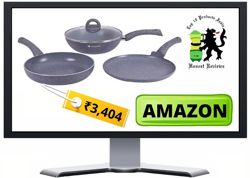 Wonderchef Granite Cookware Set