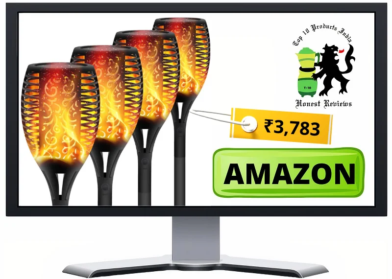 XERGY Fire Mashaal Solar Lights 